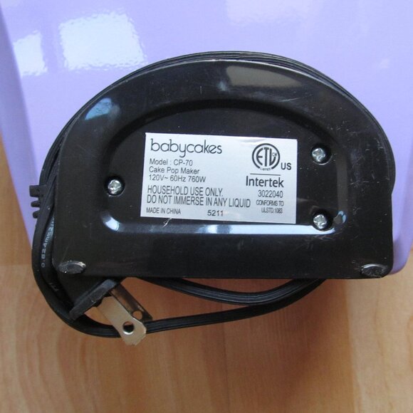 Babycakes Cake Pop Maker CP-70 - Picture 5 of 7